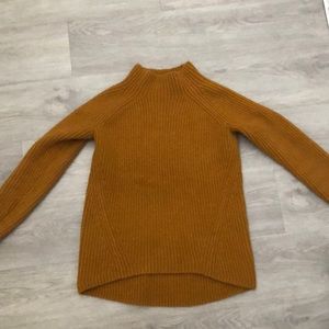 Mustard Madewell sweater